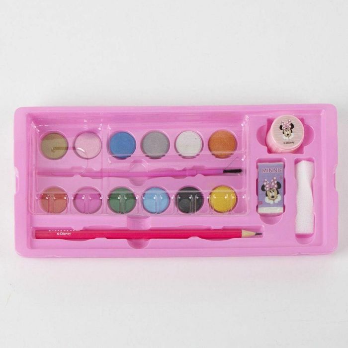 Cerdá Set Papelería Coloreable Minnie Maletín - Ideal para Niños +3 Años - 26x10x13 cm 4