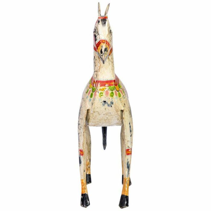 Figura Decorativa Alexandra House Living Madera de mango Caballo 9 x 34 x 31 cm 4