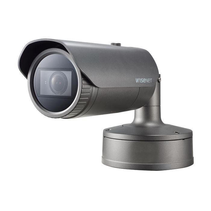Hanwha Cámara IP bullet 4K AI 4.5-10mm antivandálica IR30 WDR H.265 IK10 IP67 12V/PoE+ Wisenet P. Audio alarma NEMA 4X analítica AI 1 Hanwha Cámara IP bullet 4K AI 4.5-10mm antivandálica IR30 WDR H.265 IK10 IP67 12V/PoE+ Wisenet P. Audio alarma NEMA 4X analítica AI 1