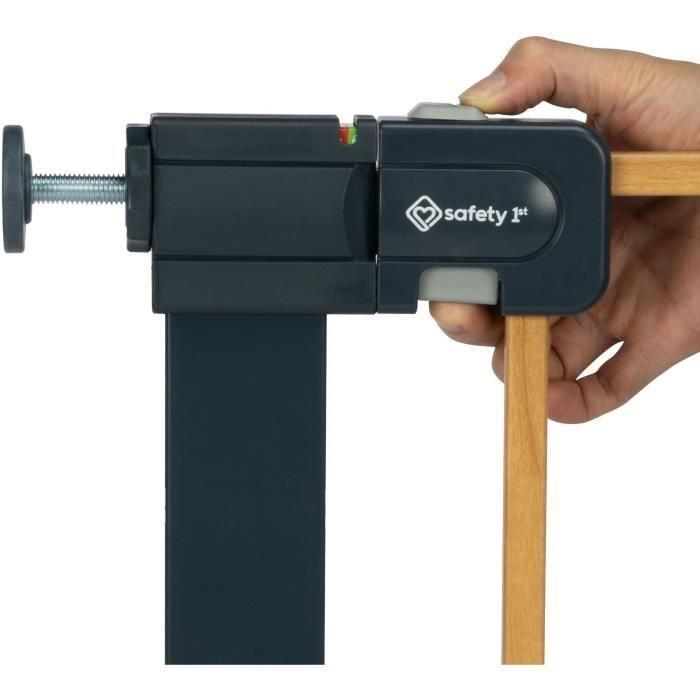 Puerta de seguridad infantil SAFETY 1st Easy Close, efecto madera, 73-80 cm (máx. 136 cm) 3 Puerta de seguridad infantil SAFETY 1st Easy Close, efecto madera, 73-80 cm (máx. 136 cm) 3