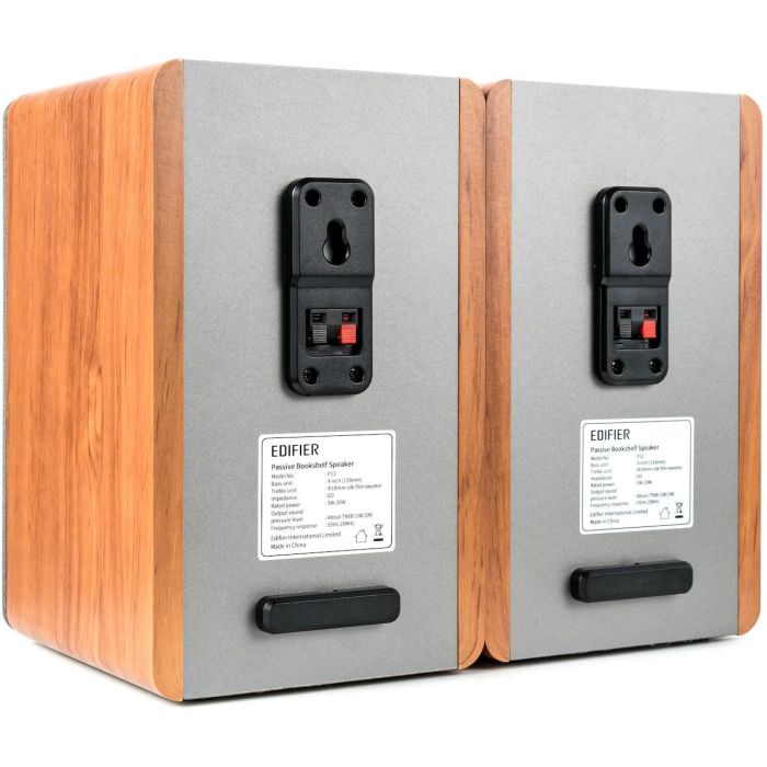Edifier P12 Regallautsprecher-Set passiv holz retail 2