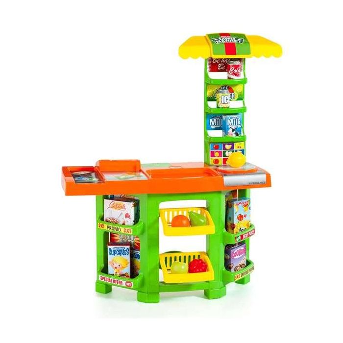 Supermercado con 14 piezas.77x59x24 cm 7 Supermercado con 14 piezas.77x59x24 cm 7