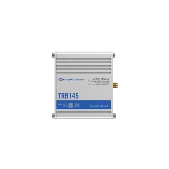 Teltonika TRB145 Gateway industrial LTE RS485 para E/S, Linux, compatible con SSH, CLI, NAT, DDNS, OpenVPN, 9-30V 0 Teltonika TRB145 Gateway industrial LTE RS485 para E/S, Linux, compatible con SSH, CLI, NAT, DDNS, OpenVPN, 9-30V 0