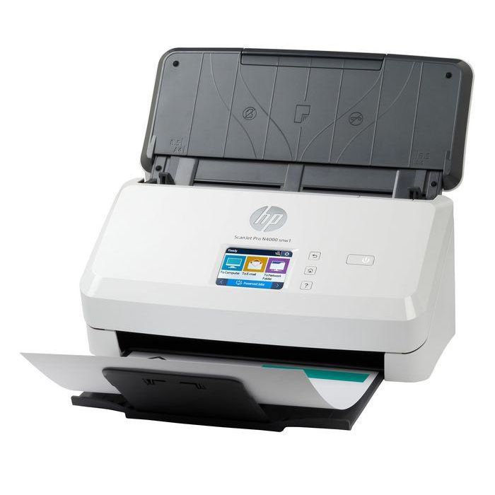 HP N4000 snw1 ScanJet Pro Escáner Documental Color Alimentación de Hoja 40ppm/80ipm ADF 50 Páginas 4000 Páginas/Día 1 HP N4000 snw1 ScanJet Pro Escáner Documental Color Alimentación de Hoja 40ppm/80ipm ADF 50 Páginas 4000 Páginas/Día 1