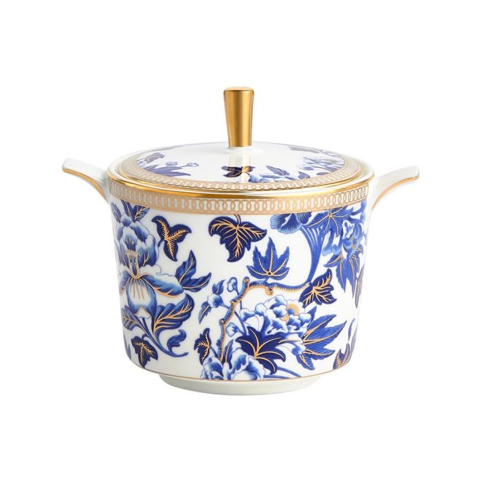 Wedgwood Azucarero Con Tapa Hibiscus 8 cm Con Franjas de Oro de 22 Quilates Apto Para Lavavajillas 0 Wedgwood Azucarero Con Tapa Hibiscus 8 cm Con Franjas de Oro de 22 Quilates Apto Para Lavavajillas 0