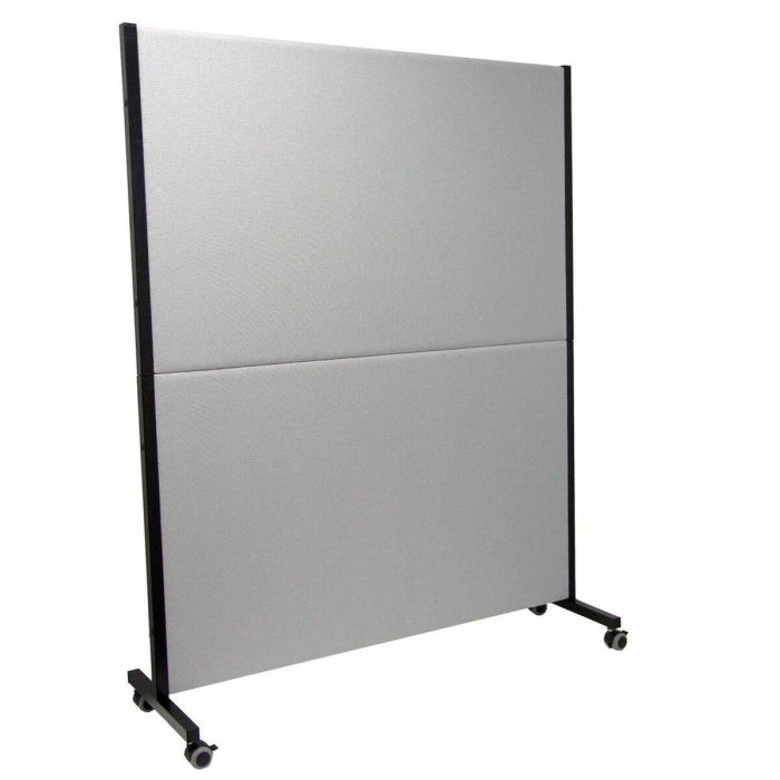 Biombo Valdeganga Piqueras y Crespo ALI40RF Gris Con ruedas