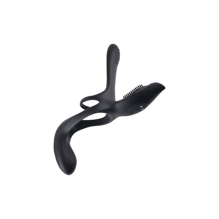 Anillo para el Pene Playboy Playboy Negro 12 Anillo para el Pene Playboy Playboy Negro 12