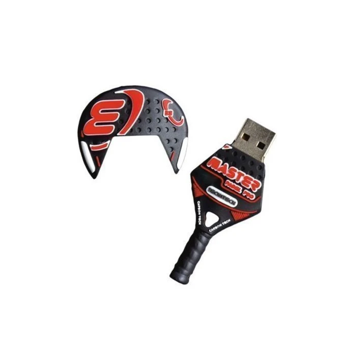 Tech on tech Raqueta Padel Roja Memoria USB 32 GB 1 Tech on tech Raqueta Padel Roja Memoria USB 32 GB 1