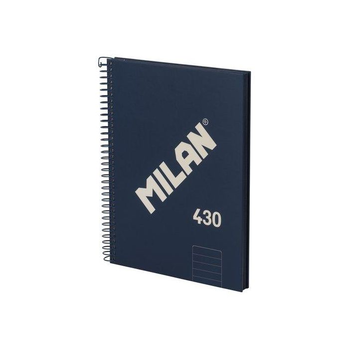 Bloc Milan 430 Since 1918 Tapa Extra A5 80H Horizontal 95G Azul 3 unidades