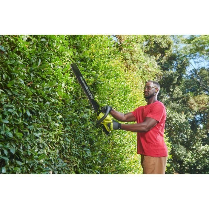 Ryobi AAAOA89484 Cortasetos 36V Cuchillas 60cm Separación 26mm Función Sierra con Batería Litio 2.0Ah y Cargador 5