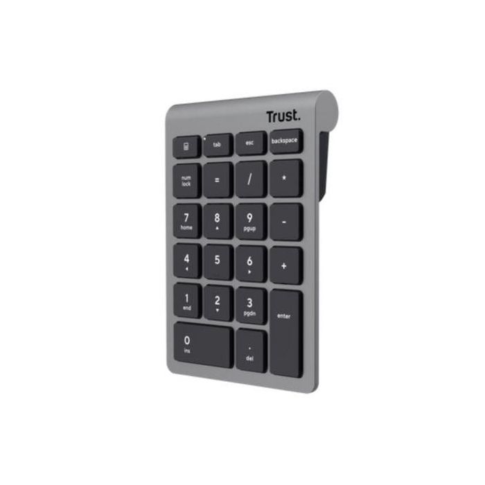Trust 25709 Teclado Numérico Inalámbrico Xalas Wireless con USB 2.4GHz, 22 Teclas de Tijera, Plata Trust 25709 Teclado Numérico Inalámbrico Xalas Wireless con USB 2.4GHz, 22 Teclas de Tijera, Plata