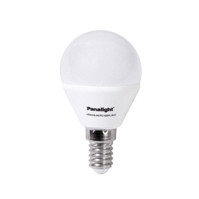 Panasonic-Panalight LDGHV5L45CFE142EPL-ECO Lámpara LED Esférica Frost E14 4W 4500K Panasonic-Panalight LDGHV5L45CFE142EPL-ECO Lámpara LED Esférica Frost E14 4W 4500K
