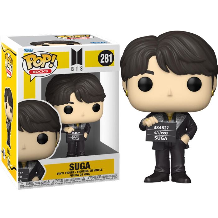FUNKO POP! BTS Suga - Figura de Vinilo de 9cm