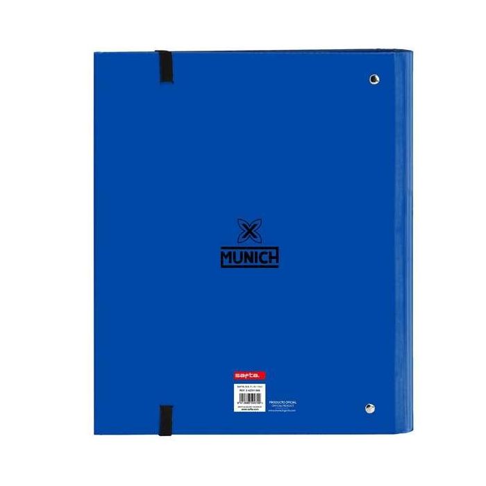 Carpeta de anillas Munich Submarine 27 x 32 x 3.5 cm Azul eléctrico 1