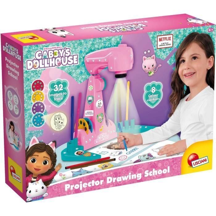 Proyector de dibujo - LISCIANI GIOCHI - Gabby y la Casa Mágica - Accesorios incluidos - Varios modelos Proyector de dibujo - LISCIANI GIOCHI - Gabby y la Casa Mágica - Accesorios incluidos - Varios modelos