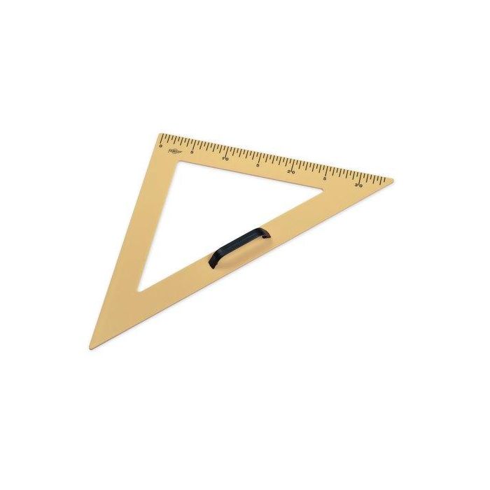 Faibo Escuadra Pizarra 50 cm Graduado en Plástico