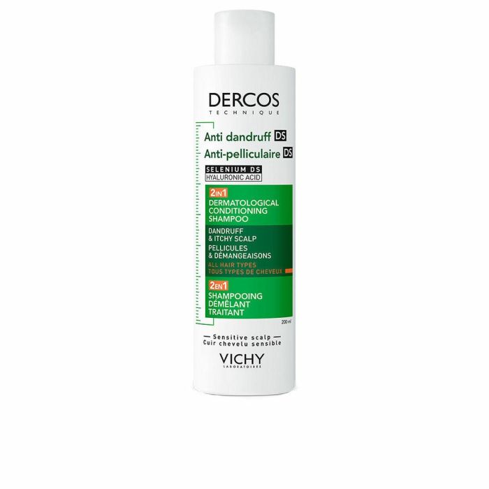 Vichy DERCOS TECHNIQUE Champú Acondicionador 2 en 1 Anticaspa 200 ml
