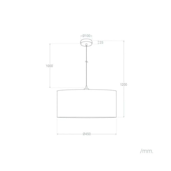 Lámpara Colgante Brownsville SKD-P80045 Diseño Moderno y Elegante, Compatible Bombilla E27 LED, Cable Suspensión Ajustable 5 Lámpara Colgante Brownsville SKD-P80045 Diseño Moderno y Elegante, Compatible Bombilla E27 LED, Cable Suspensión Ajustable 5