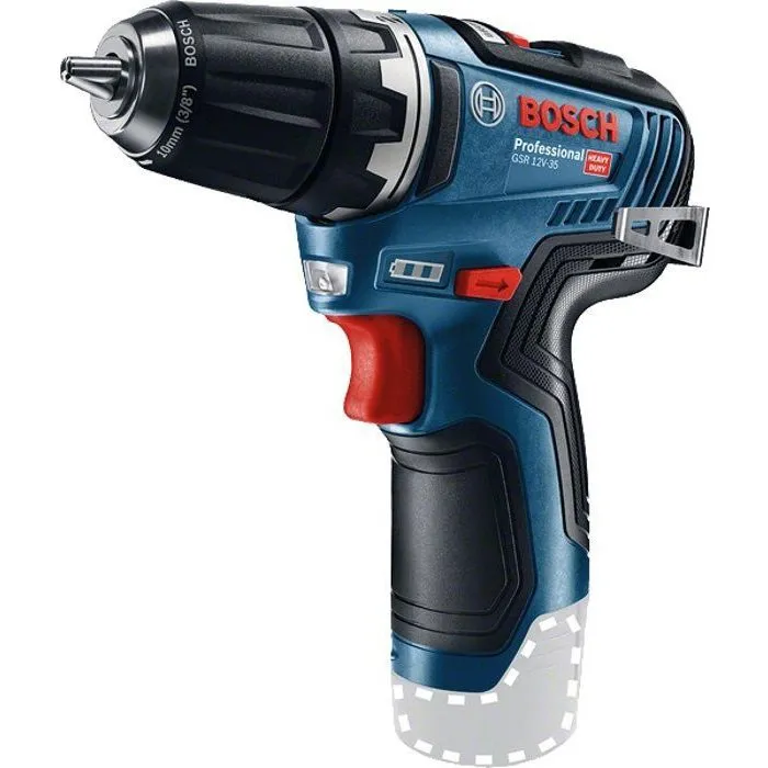 Bosch Professional Taladro Inalámbrico GSR 12V-35 12 V 35 Nm Sin Batería o Cargador en L-Boxx