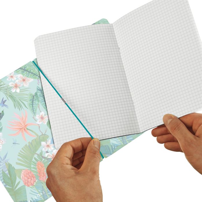 Herlitz Notizh.flex PP A4 40kar+40lin Lad. Jungle my.book 2