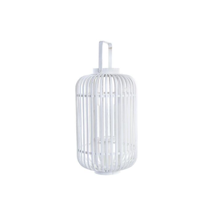 Portavela Urban DKD Home Decor Blanco 28 x 47 x 28 cm