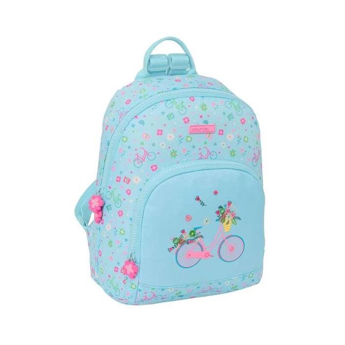 Mochila Safta Bicicleta Azul 25 x 30 x 13 cm
