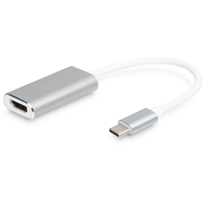 DIGITUS Adapter USB3.0/C -> HDMI 4K silb./weiß AG9310 0 DIGITUS Adapter USB3.0/C -> HDMI 4K silb./weiß AG9310 0