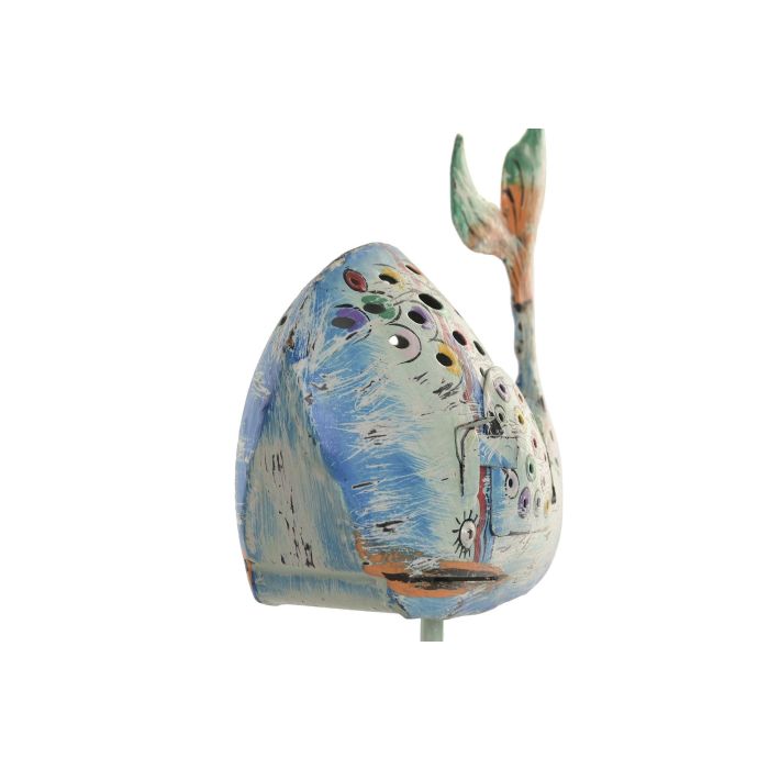 Decoracion Mediterraneo DKD Home Decor Azul Multicolor 8 x 32 x 29 cm (2 Unidades) 2 Decoracion Mediterraneo DKD Home Decor Azul Multicolor 8 x 32 x 29 cm (2 Unidades) 2