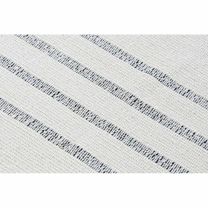 DKD Home Decor Alfombra Estilo Boho de Algodón 1000 gsm con Flecos Blanco Gris 180x120 cm (Pack 2 Unidades) 1 DKD Home Decor Alfombra Estilo Boho de Algodón 1000 gsm con Flecos Blanco Gris 180x120 cm (Pack 2 Unidades) 1