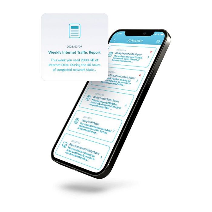 D-Link Eagle Pro AI AX3200 M32-2 - Kit Wi-Fi 6 Mesh de 2 Nodos, 3200 Mbps, Cobertura sin Interrupciones, Optimización con IA, WPA3, App