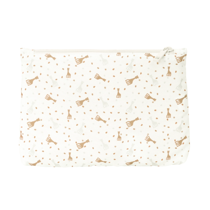 Portatodo Doble Sophie la Girafe Beige 23 x 16 x 3 cm 1
