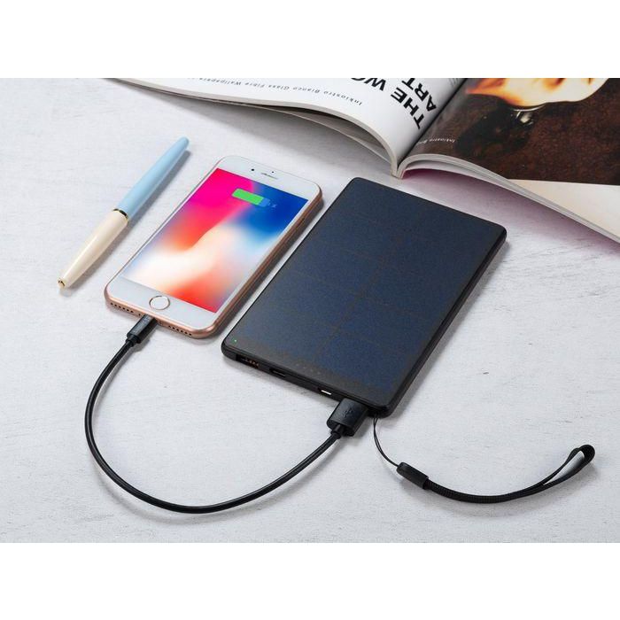 Sandberg Urban Solar Powerbank 10000 mAh USB-C PD 18W Panel Solar Eficiente Carga hasta 4 veces Smartphone Carcasa Metálica 1