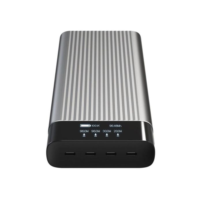 HYPER HJ245B Batería Externa 27000 mAh Plata HYPER HJ245B Batería Externa 27000 mAh Plata
