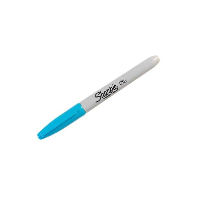 Rotulador Permanente Sharpie Fine Turquesa
