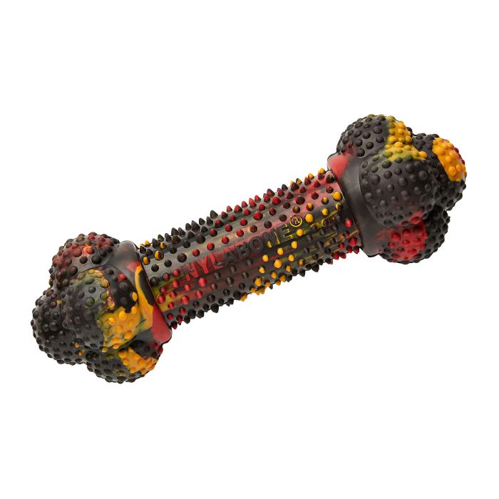 Nylabone Strong Chew Flavor Frenzy Mordedor para Perros Masticadores Fuertes, Sabor Bacon Cheeseburger, sin Calorías, Talla M 0 Nylabone Strong Chew Flavor Frenzy Mordedor para Perros Masticadores Fuertes, Sabor Bacon Cheeseburger, sin Calorías, Talla M 0