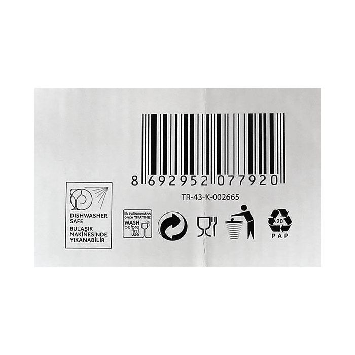 Lav Set 6 Vasos Pinta 340 cc (8 Cajas)