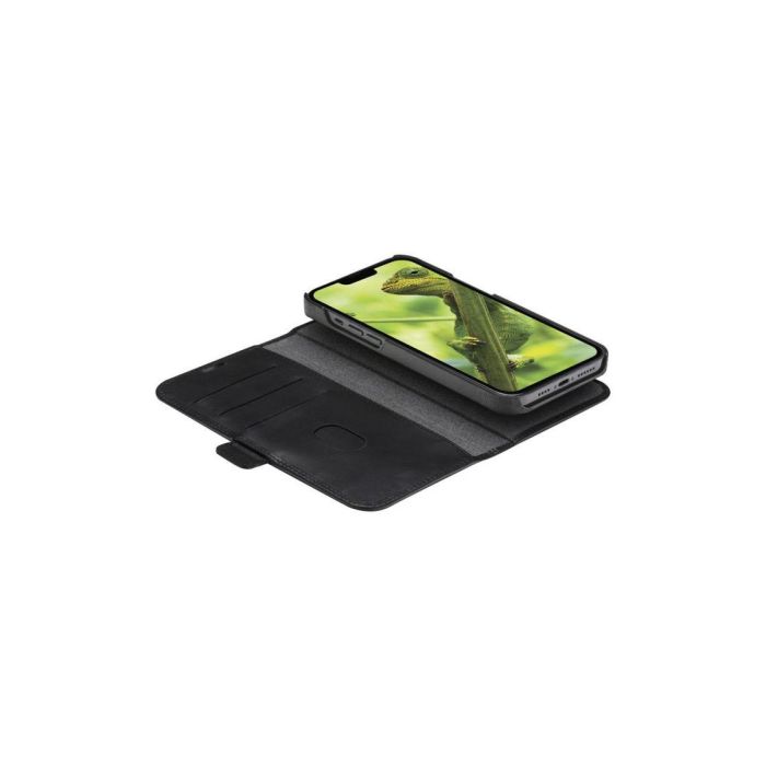 dbramante1928 Lynge iPhone 14 Pro Max Funda Cartera 2 en 1 Piel Grano Completo Negra Ecológica 1