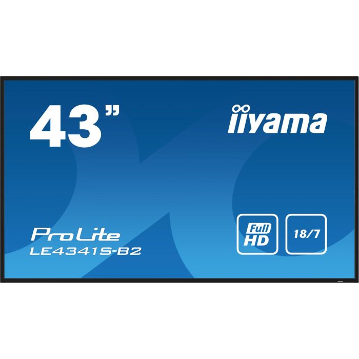 IIYAMA LE4341S-B2 Pantalla 43" (108cm) IPS Full HD 1920x1080 con 3xHDMI, VGA para Señalización Digital 18/7 1 IIYAMA LE4341S-B2 Pantalla 43" (108cm) IPS Full HD 1920x1080 con 3xHDMI, VGA para Señalización Digital 18/7 1