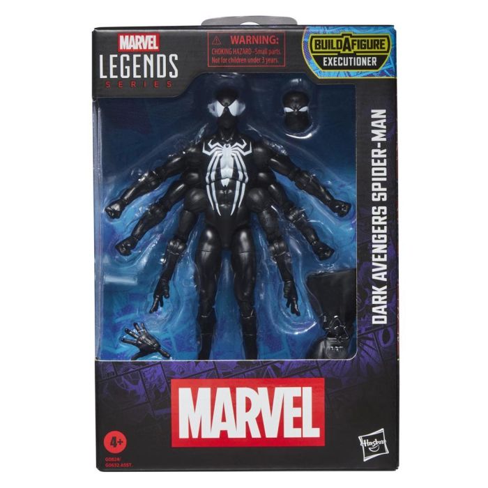 Hasbro Marvel Legends Series Dark Avengers - Figura de Acción Spider-Man (Ai Apaec) Articulada 15 cm con pieza Build-A-Figure Hasbro Marvel Legends Series Dark Avengers - Figura de Acción Spider-Man (Ai Apaec) Articulada 15 cm con pieza Build-A-Figure