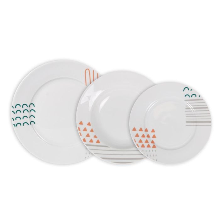 La Mediterranea Vajilla Redonda Veronique 12 Piezas (2 Unidades) 3 La Mediterranea Vajilla Redonda Veronique 12 Piezas (2 Unidades) 3