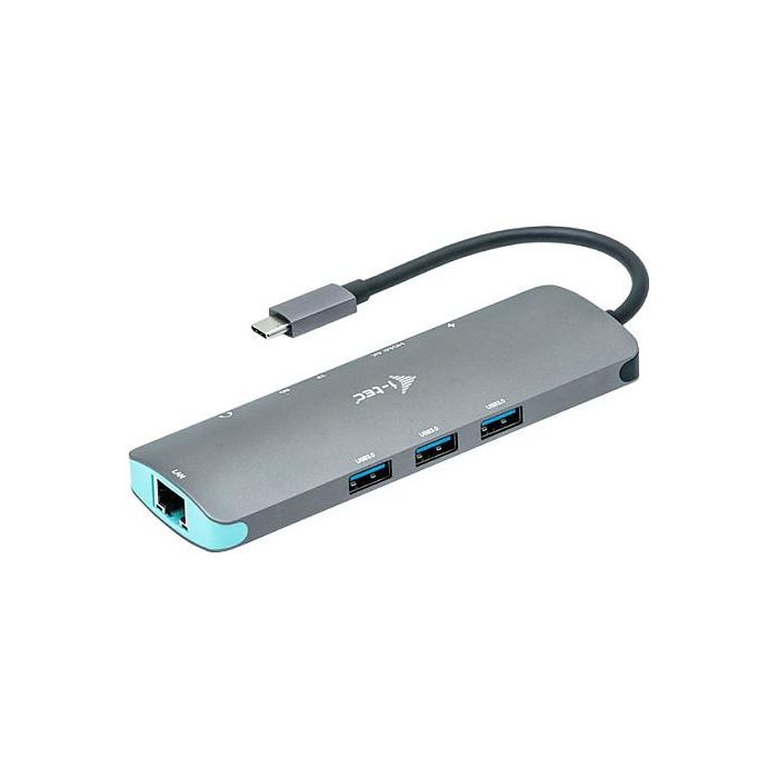 Hub USB i-Tec C31NANODOCKLANPD 1