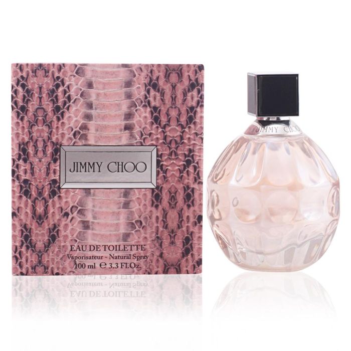 Jimmy Choo Eau de Toilette Vaporizador 100 mL para Mujer, Fragancia Floral Frutal Fresca y Original Jimmy Choo Eau de Toilette Vaporizador 100 mL para Mujer, Fragancia Floral Frutal Fresca y Original
