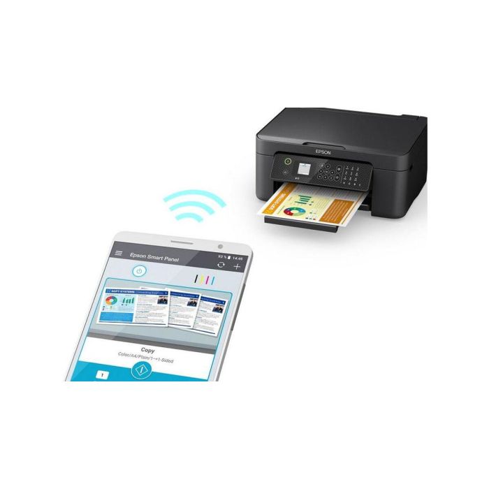 Multifunción Inyección Epson Workforce Wf - 2910Dwf Color 2