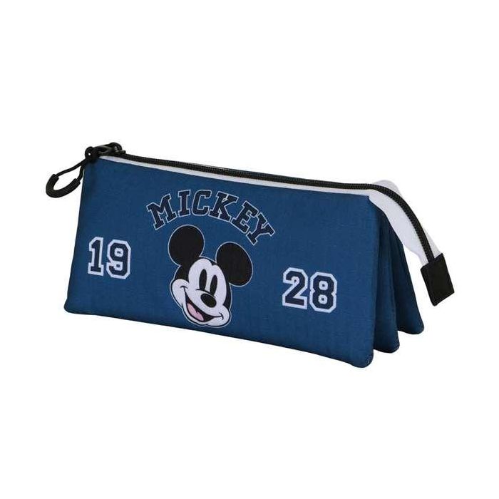 Karactermania Estuche Triple Class Mickey Mouse Azul Ripstop 23.5x10x5 cm 2 Karactermania Estuche Triple Class Mickey Mouse Azul Ripstop 23.5x10x5 cm 2