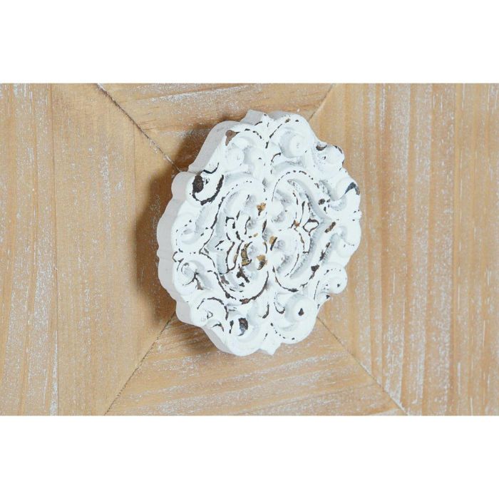 Consola DKD Home Decor Blanco Metal Abeto 120 x 35 x 90 cm 6