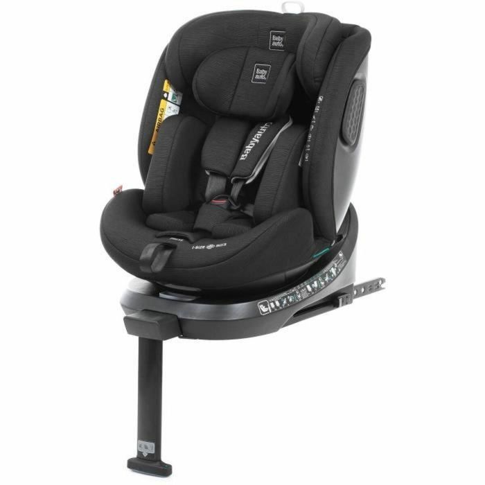 Babyauto BAB8435593702963 Silla de Coche CORE Grupo 0/1/2/3 (40-150 cm) I-Size Isofix Giratoria Reclinable con Reductor Negro 0 Babyauto BAB8435593702963 Silla de Coche CORE Grupo 0/1/2/3 (40-150 cm) I-Size Isofix Giratoria Reclinable con Reductor Negro 0
