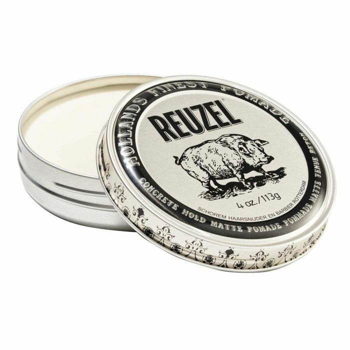 Reuzel Concrete Hold Matte Pomade 113 gr - Sujeción Firme, Fórmula Ligera Reuzel Concrete Hold Matte Pomade 113 gr - Sujeción Firme, Fórmula Ligera