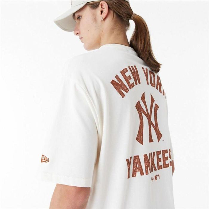 Camiseta de Manga Corta Hombre New Era WORDMARK OS TEE NEYYAN 60435536 Blanco (M) 3 Camiseta de Manga Corta Hombre New Era WORDMARK OS TEE NEYYAN 60435536 Blanco (M) 3