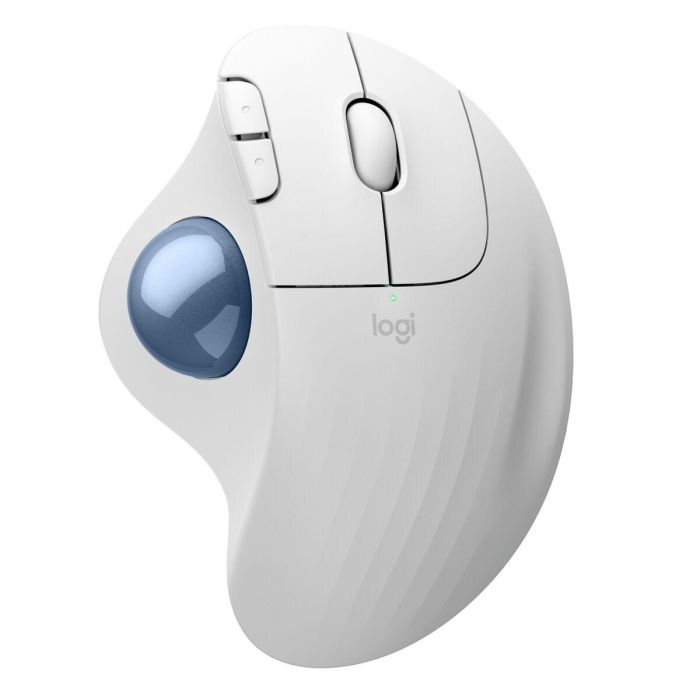 Raton Inalambrico Logitech Ergo M575S Blanco Raton Inalambrico Logitech Ergo M575S Blanco