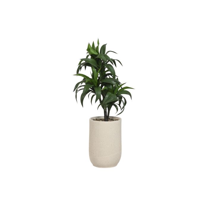 DKD Home Decor Planta Decorativa Artificial Verde Beige de PE y Resina, 102 cm de alto x 50 cm de ancho y fondo DKD Home Decor Planta Decorativa Artificial Verde Beige de PE y Resina, 102 cm de alto x 50 cm de ancho y fondo